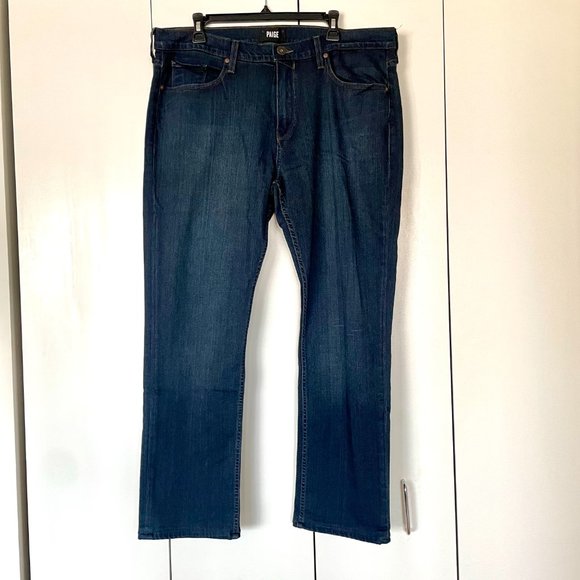 Men’s Paige Federal Slim Straight Fit Jeans - Picture 12 of 13